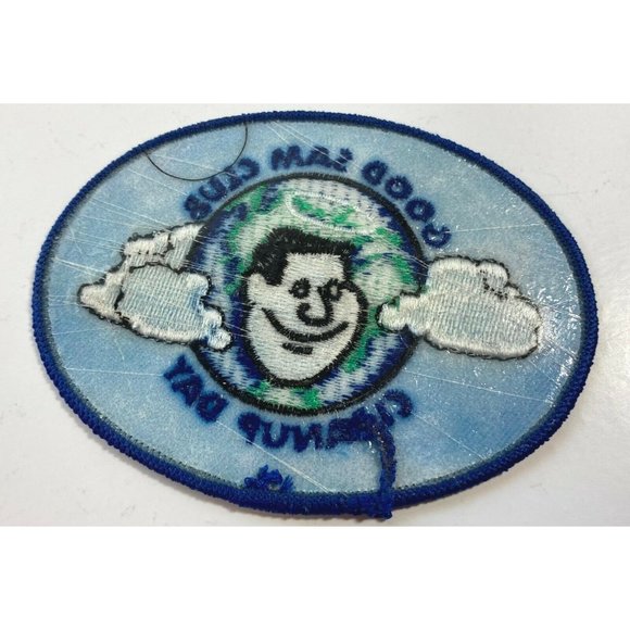 Good Sam RV Club Clean Up Day Patch Embroidered Vintage Souvenir 4" Across - Picture 2 of 7